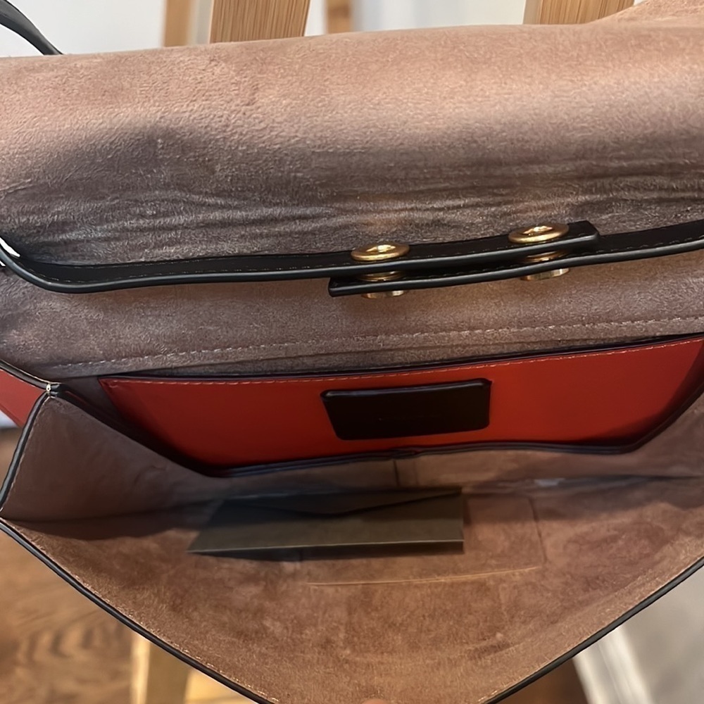 ALLSAINTS Harley leather Crossbody bag with defect - Picture 8 of 9